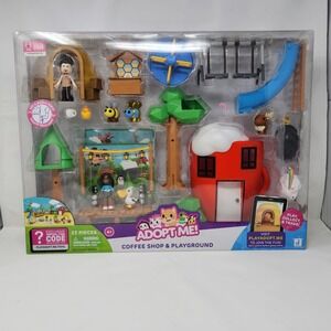 NEW Jazwares Adopt‎ Me, Coffee Shop & Playground Playset